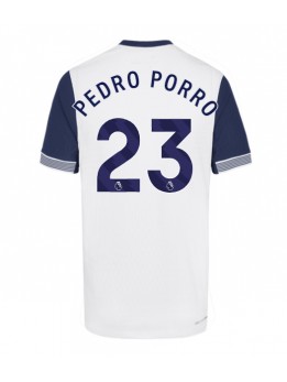 Tottenham Hotspur Pedro Porro #23 Heimtrikot 2024-25 Kurzarm